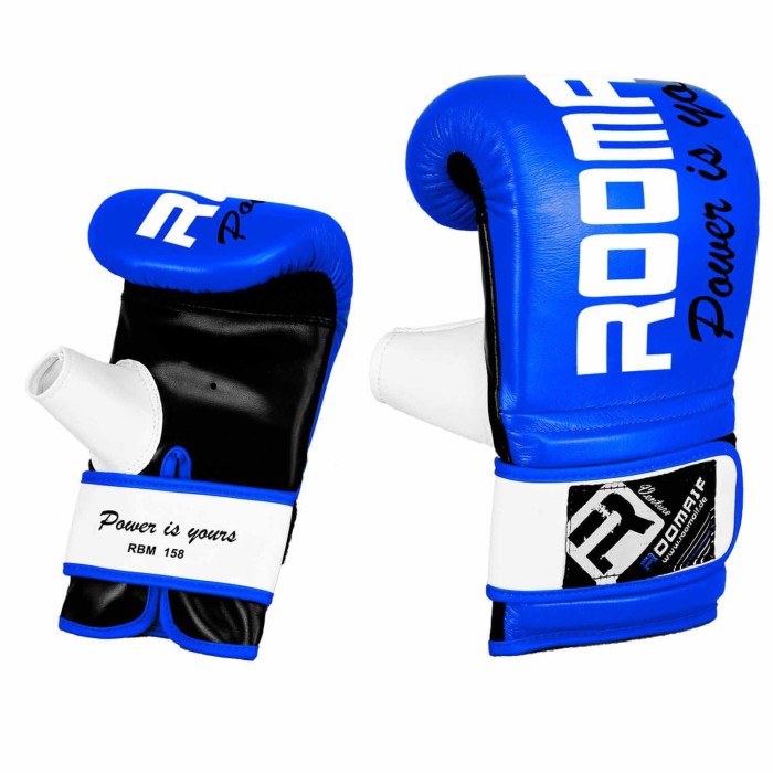 ROOMAIF COMBATIVE BAG MITTS BLACK/BLUE