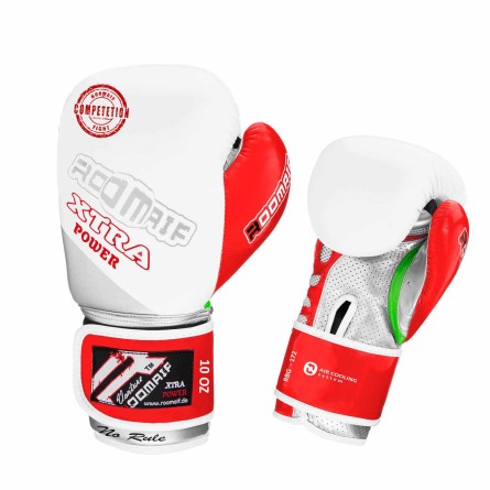 ROOMAIF ATTACK BOXING GLOVES WHITE/RED