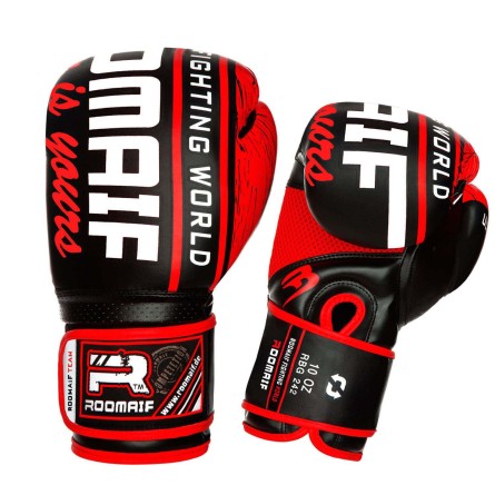 ROOMAIF VICTORY BOXING GLOVES RED/WHITE