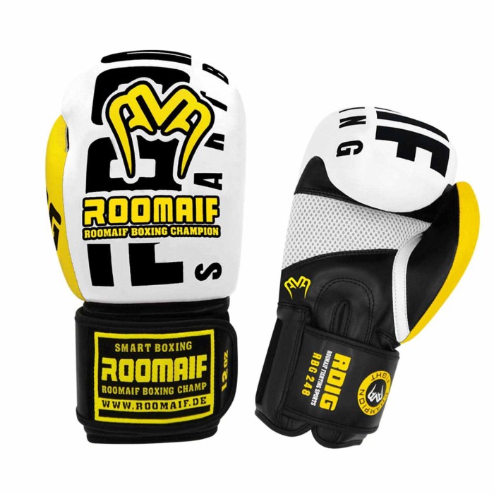ROOMAIF RDIG BOXING GLOVES WHITE