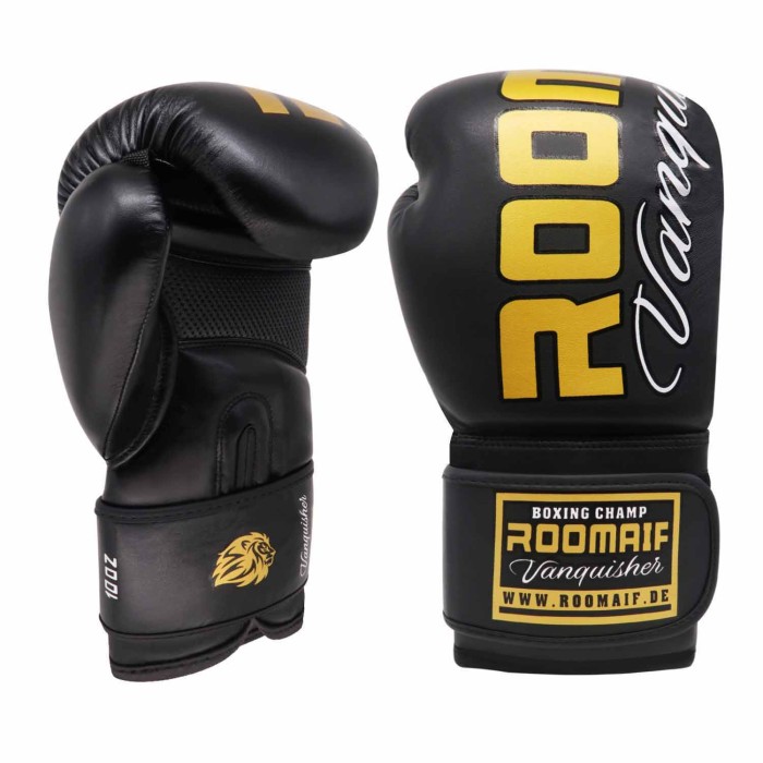 ROOMAIF VANQUISHER BOXING GLOVES GOLDEN