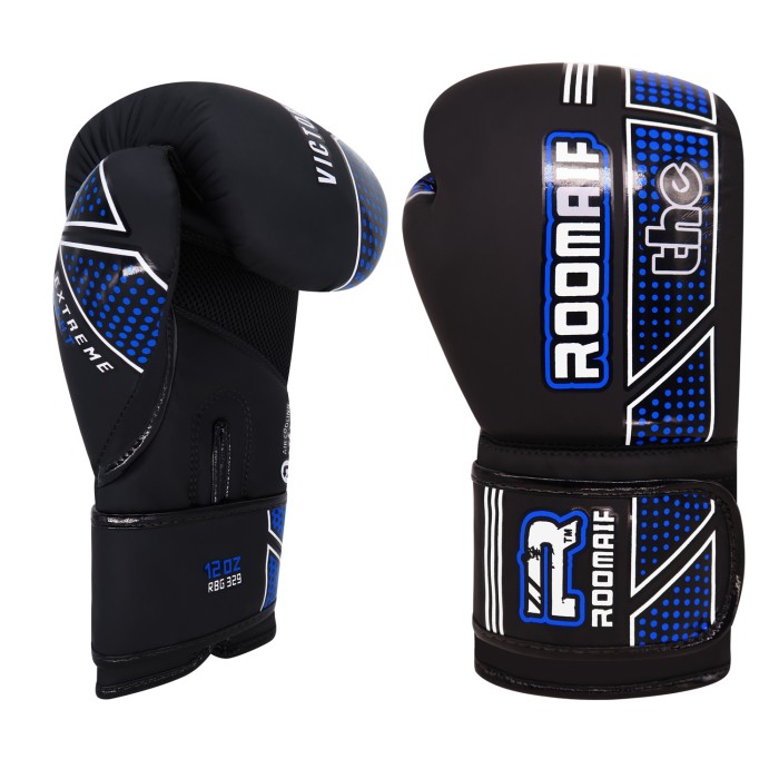 ROOMAIF THE VICTORIOUS BOXING GLOVES DULL BLACK