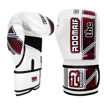 ROOMAIF THE VICTORIOUS BOXING GLOVES WHITE
