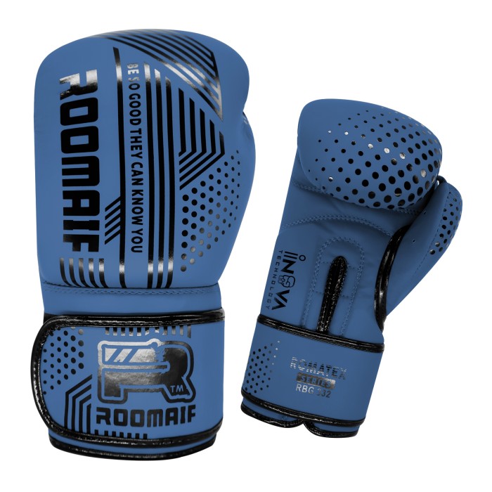 ROOMAIF EXTREME PRO BOXING GLOVES BLUE