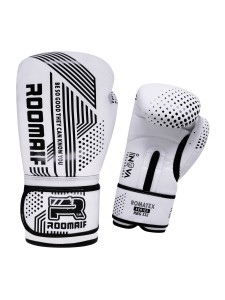 ROOMAIF EXTREME PRO BOXING GLOVES WHITE