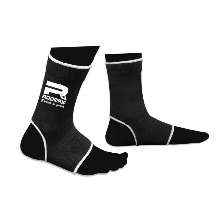 ROOMAIF CHALLENGE ANKLE PROTECTION GUARD BLACK/WHITE