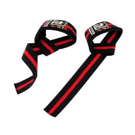 ROOMAIF SUPERMACY LIFTING STRAPS BLACK/RED
