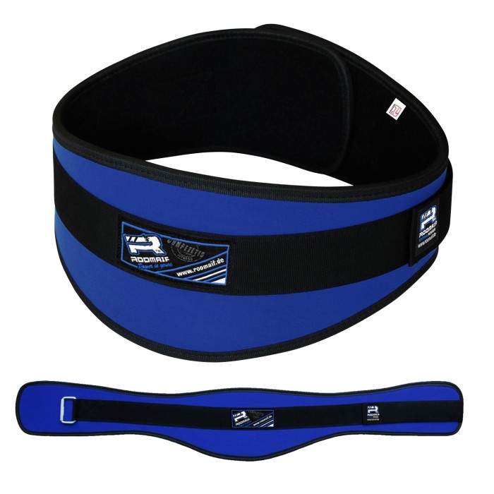 ROOMAIF SUPERMACY WEIGHT LIFTING BELT BLUE/BLACK