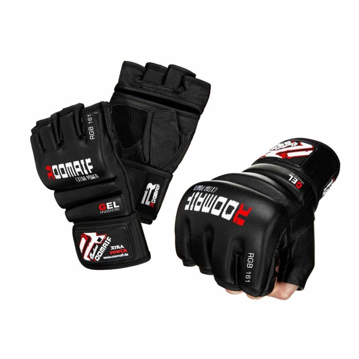 ROOMAIF COMBATIVE MMA GLOVES BLACK