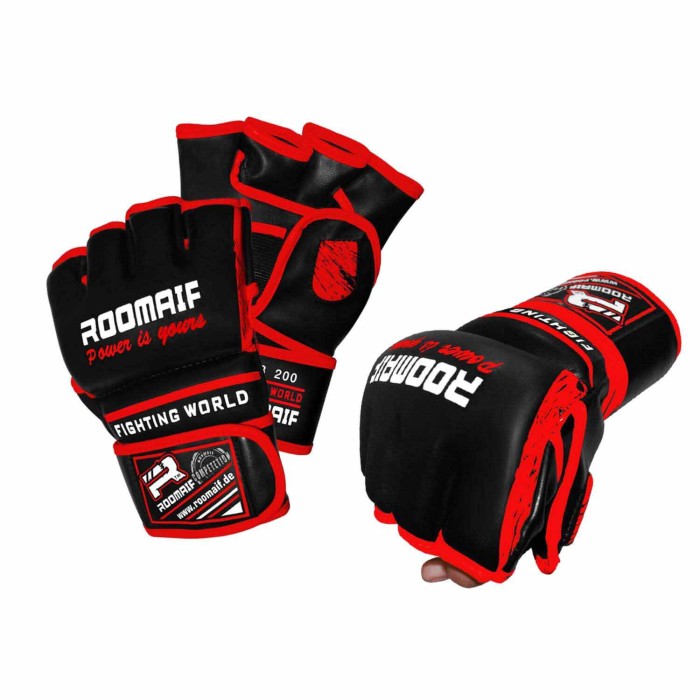 ROOMAIF SPAR MMA GLOVES RED/BLACK