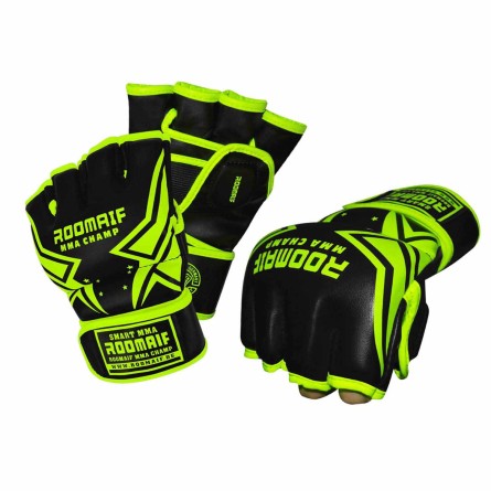 ROOMAIF ATTACK MMA GLOVES FL.GREEN/BLACK