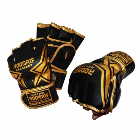 ROOMAIF ATTACK MMA GLOVES GOLDEN/BLACK