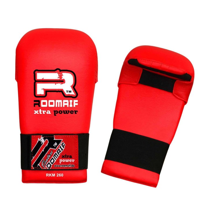 ROOMAIF ACTIVE KARATE MITTS RED/BLACK